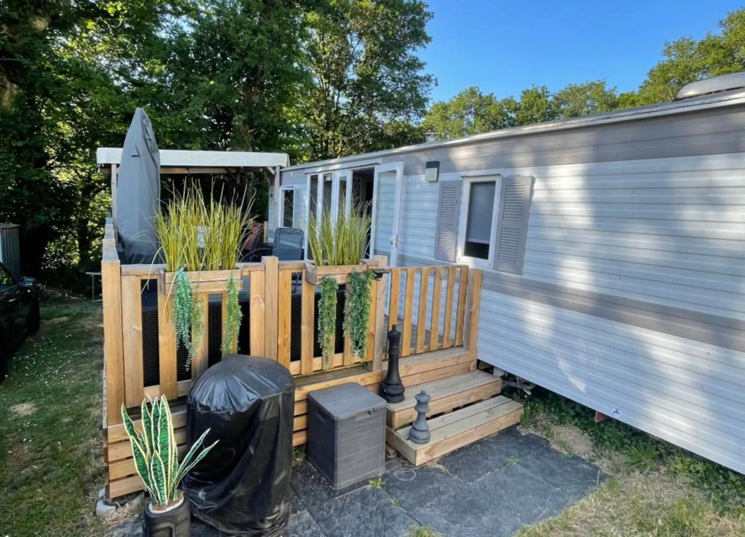 Mobil Home Camping Paradis Du Quinquis Clohars-Carnoët